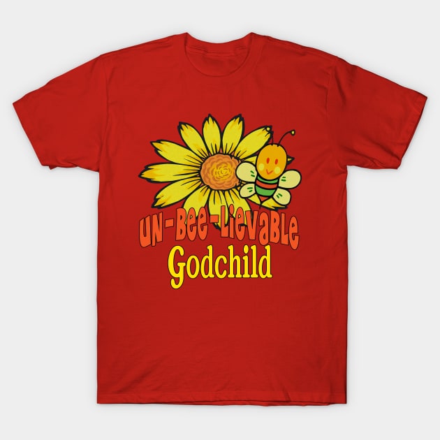 Unbelievable Godchild Sunflowers and Bees T-Shirt by FabulouslyFestive